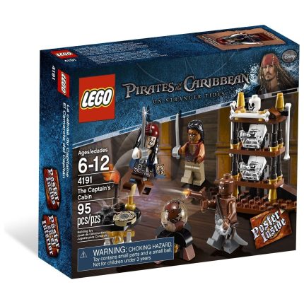 LEGO Pirates of the Caribbean 4191 The Captains Cabin